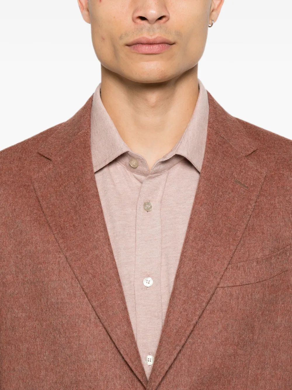 ETRO Blazer met enkele rij knopen Roze
