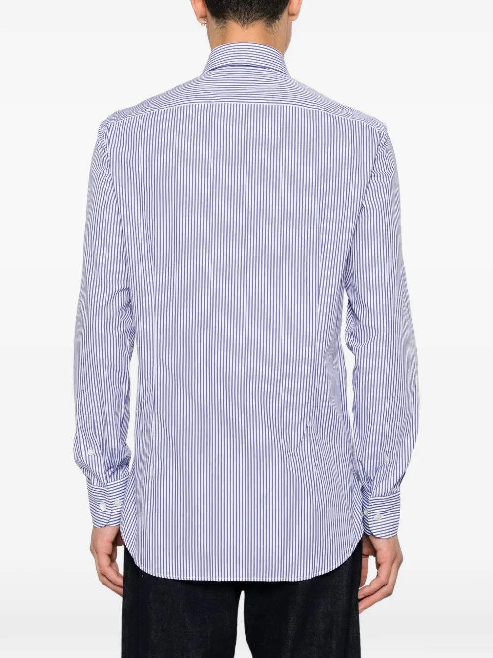 ETRO Overhemd met geborduurd logo Wit