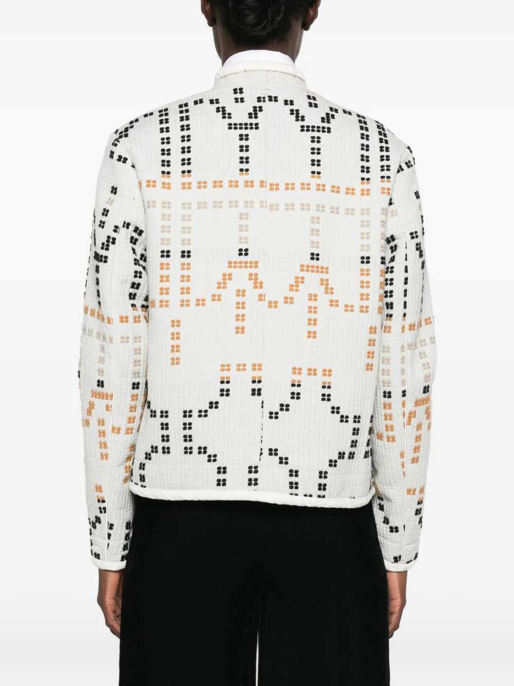 Forte Samarcanda jacquard jacket Beige
