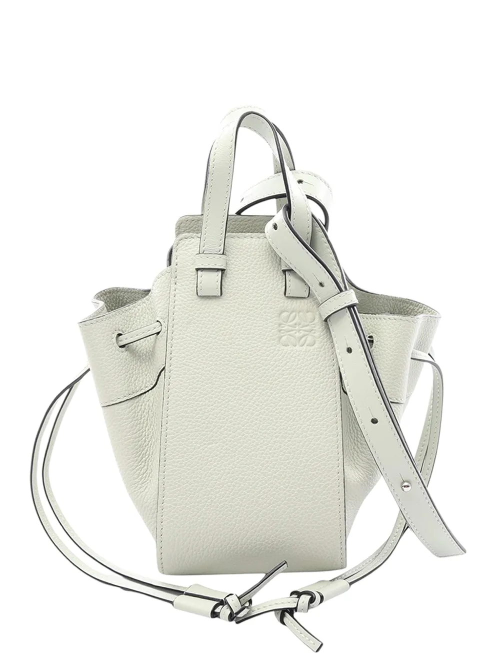 Loewe Pre-Owned Borsa a tracolla Hammock mini in pelle 2010-2026 - Verde