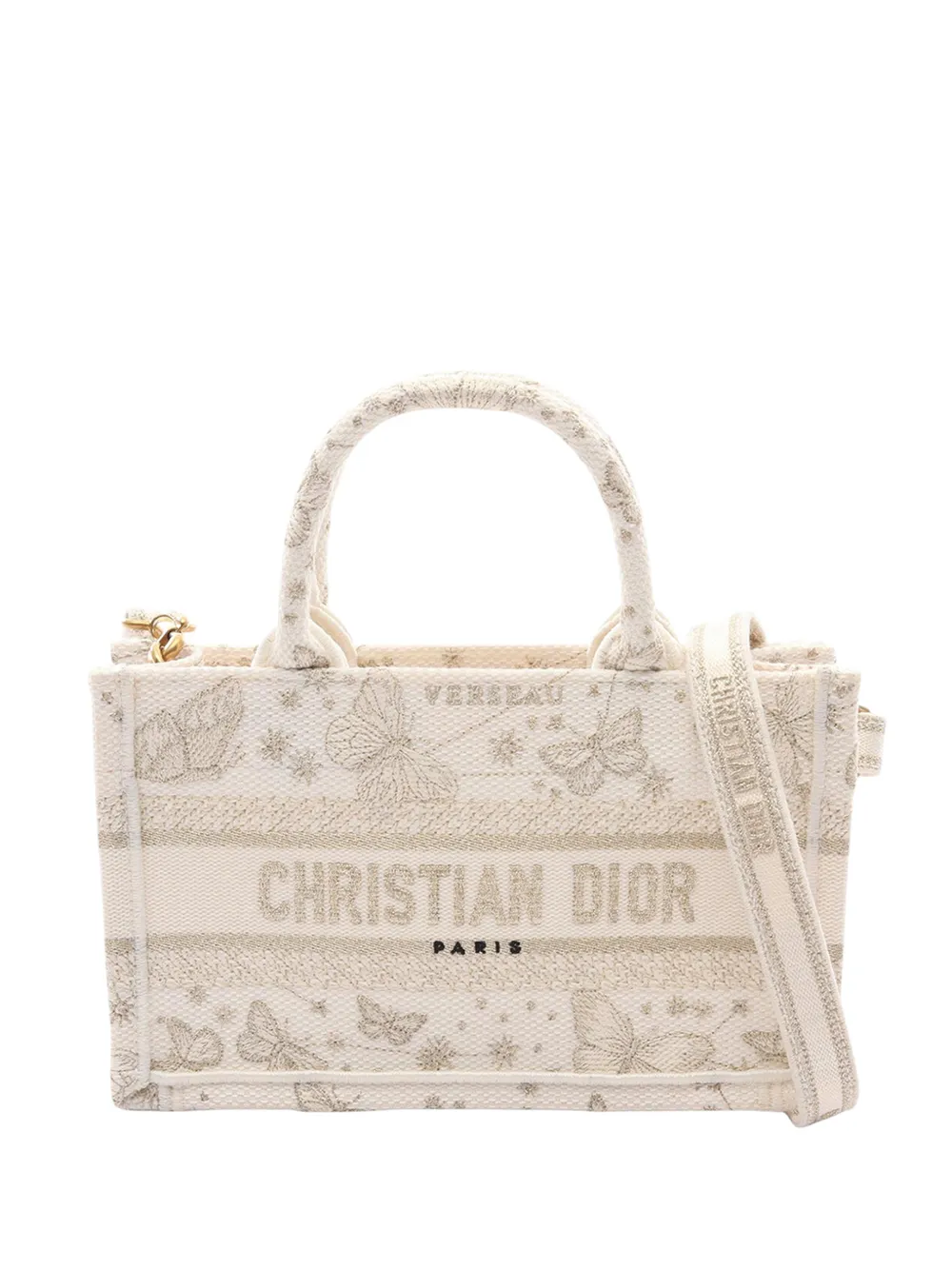 Christian Dior Pre-Owned Borsa a tracolla Lady D Lite mini 2010-202 - Bianco