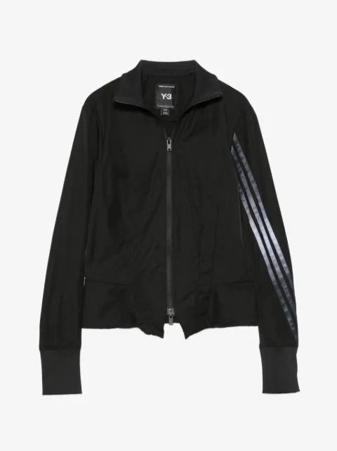Y-3 GRD 3S NYL TT stripe-detailing zip-up jacket