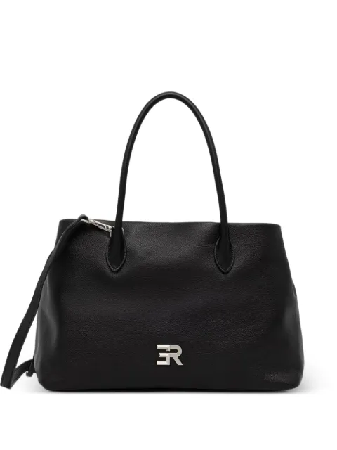 ERMANNO FIRENZE  bolso shopper con placa del logo