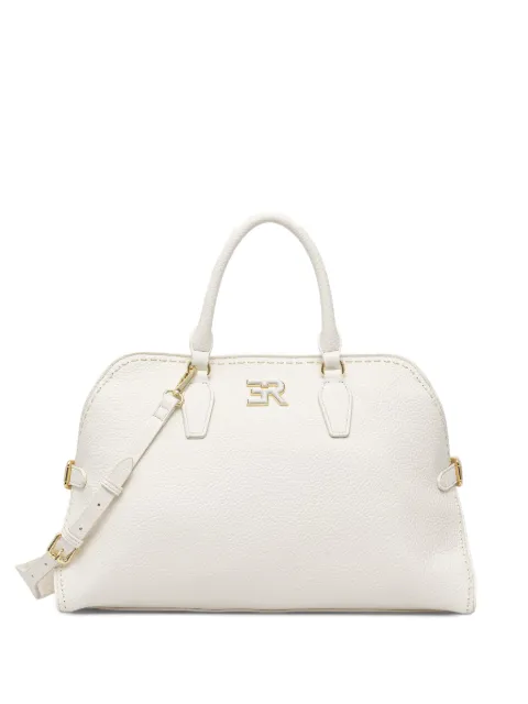 ERMANNO FIRENZE  bolso shopper con placa del logo