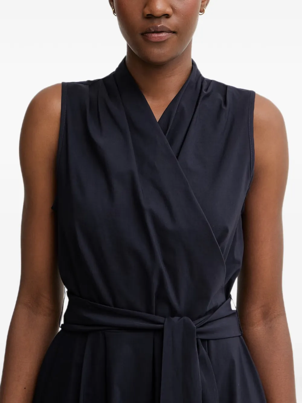 Joseph Ribkoff Midi-jurk met ceintuur Blauw
