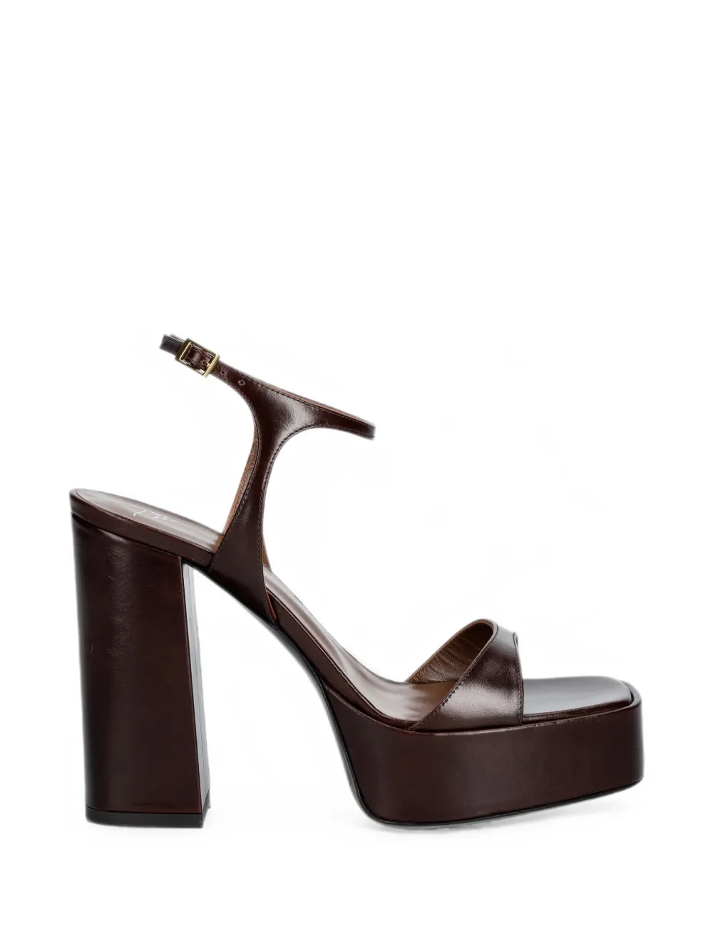 Giuseppe Zanotti block-heel sandals - Marrone