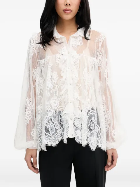 Aniye By Silva floral-embroidery blouse