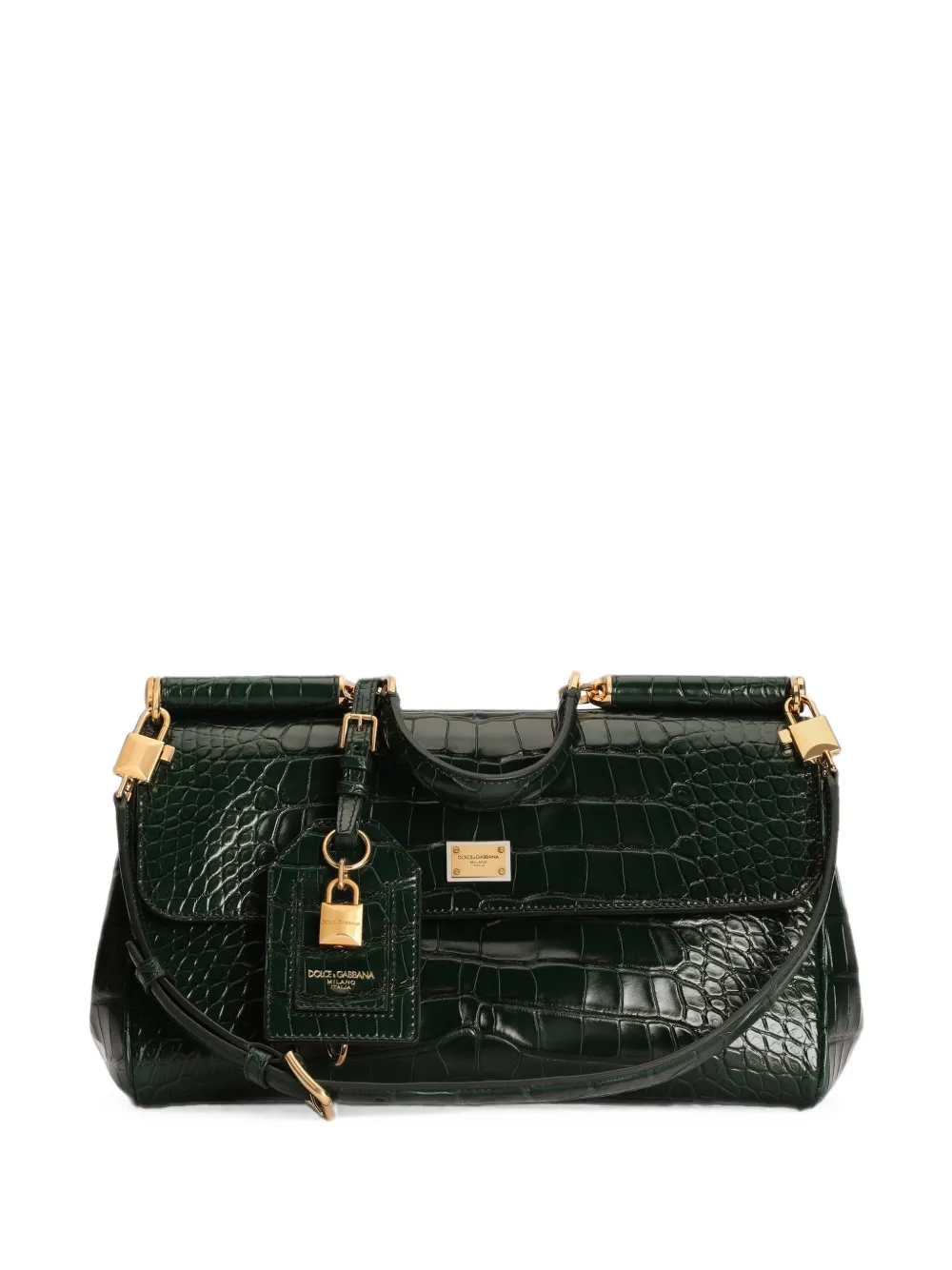 Dolce & Gabbana Borsa tote Sicily media - Verde
