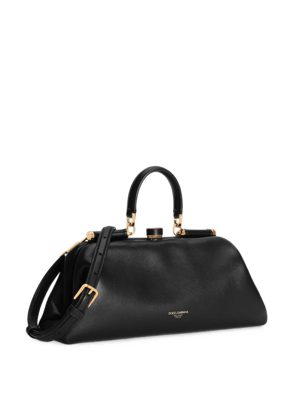 Dolce & Gabbana Borsa a mano Grandma media - Nero