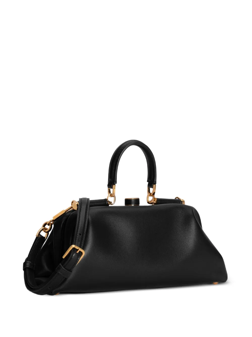 Dolce & Gabbana Borsa a mano Grandma mini in nappa - Nero