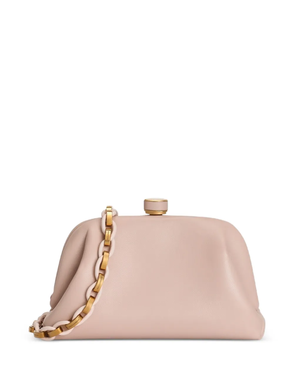 Dolce & Gabbana Grandma mini-handtas van plongé nappa leer Roze