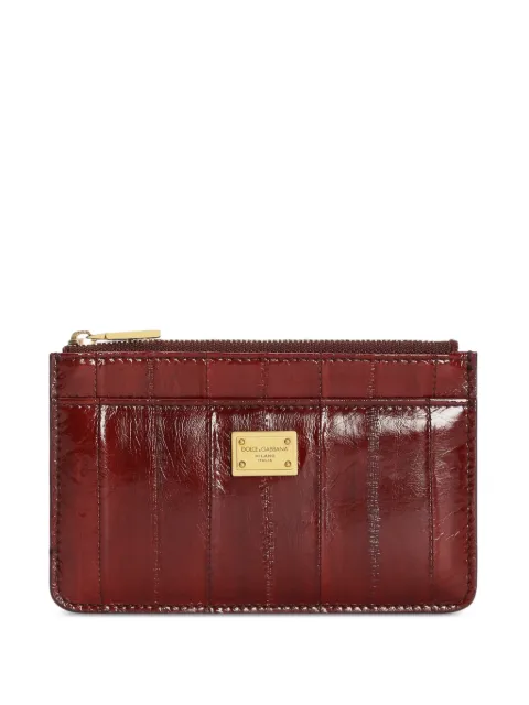 Dolce & Gabbana kortholder i åleskind