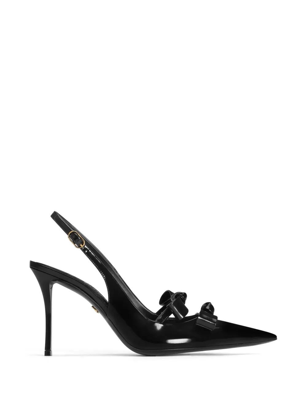 Dolce & Gabbana calfskin slingback pumps Zwart