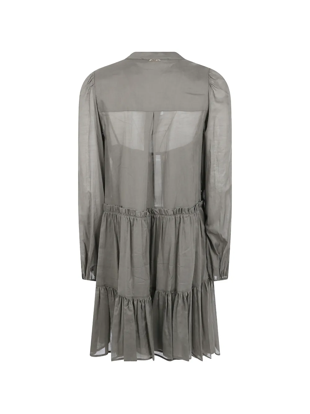 TWINSET Mini-jurk met ruches Groen