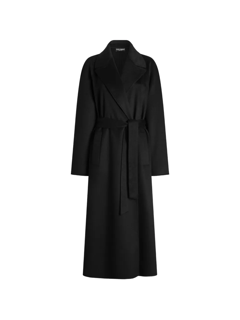 Dolce & Gabbana Trenchcoat met dubbele rij knopen Zwart