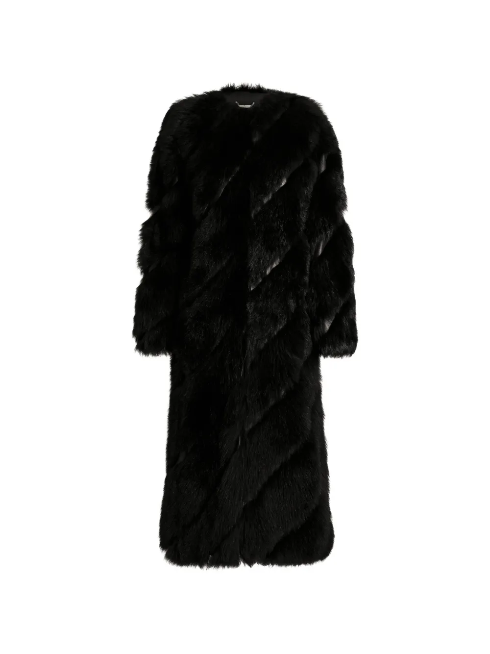 Dolce & Gabbana Cappotto in shearling - Nero