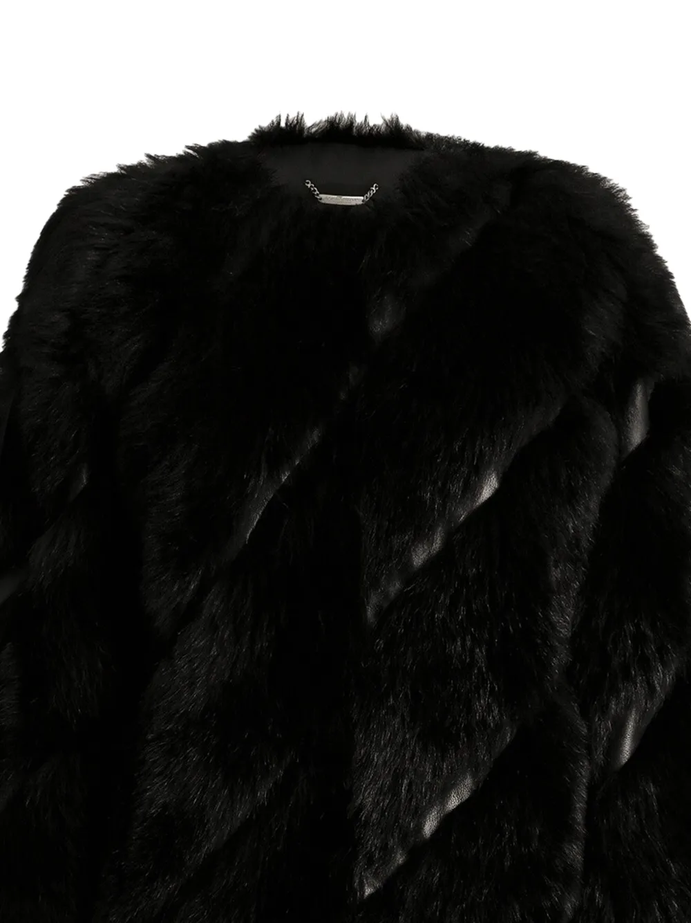 Dolce & Gabbana Lammy coat Zwart