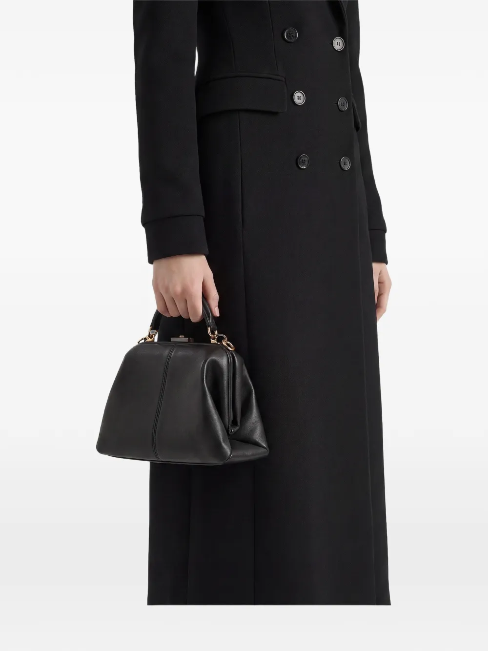 Dolce & Gabbana Jas met dubbele rij knopen Zwart