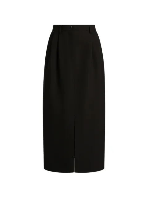 Dolce & Gabbana double-wool-crêpe skirt