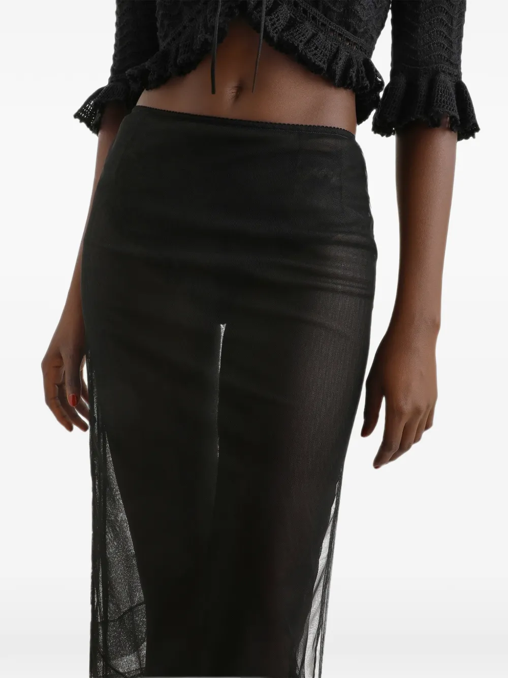 Dolce & Gabbana Tule rok Zwart