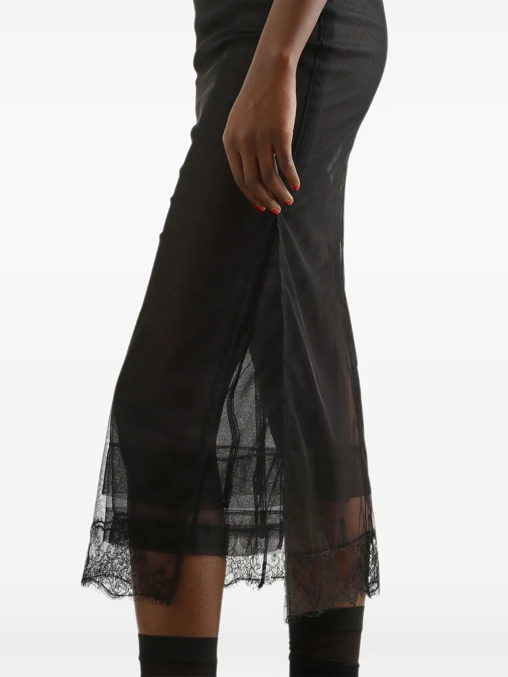 Dolce & Gabbana Tule rok Zwart