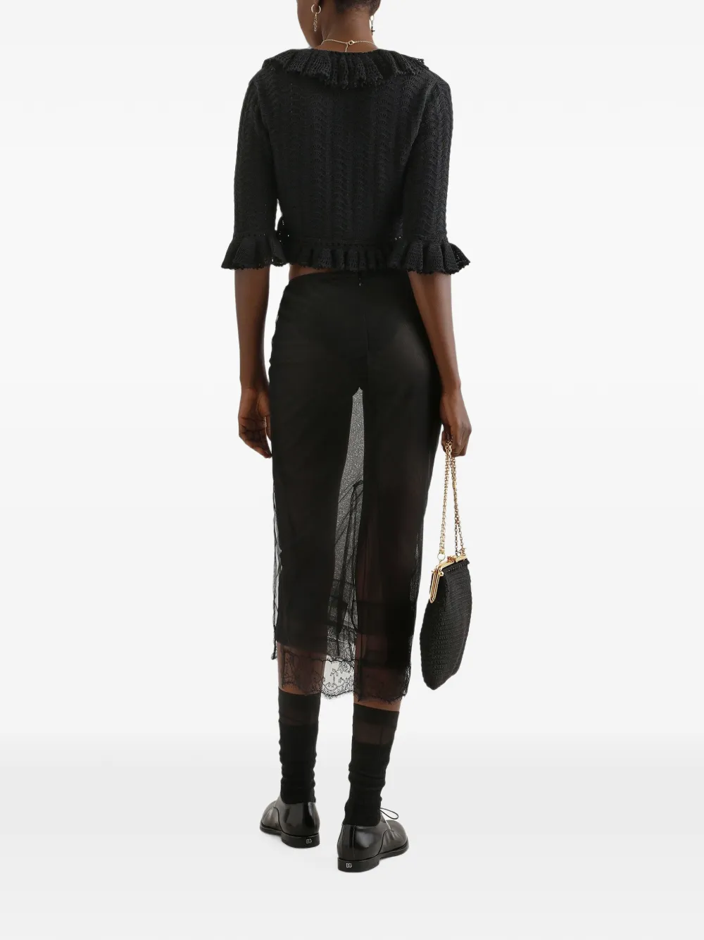 Dolce & Gabbana Tule rok Zwart