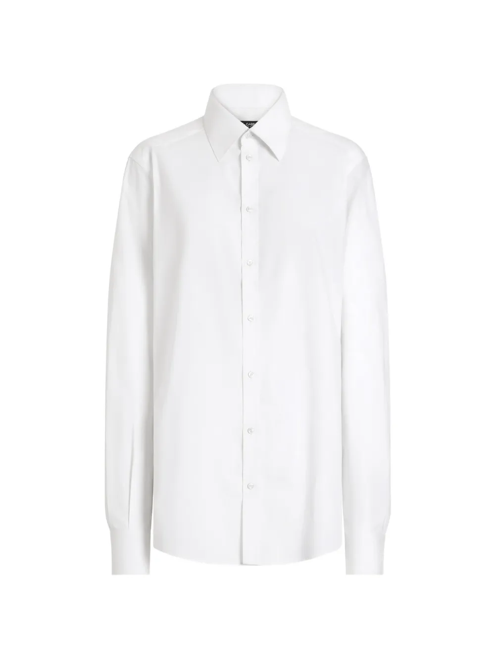 Dolce & Gabbana Camicia in popeline di cotone - Bianco