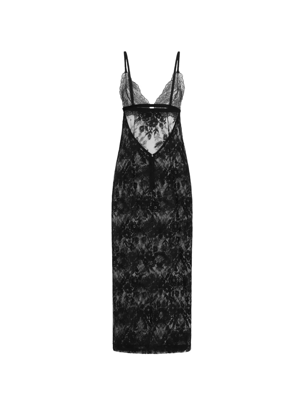 Dolce & Gabbana robe en dentelle - Noir