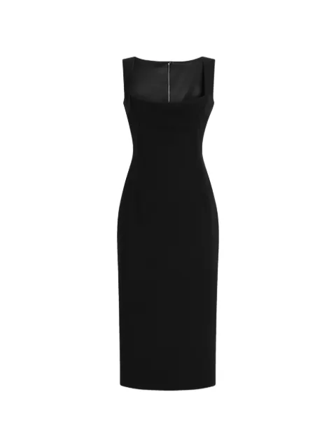 Dolce & Gabbana double-wool crêpe dress