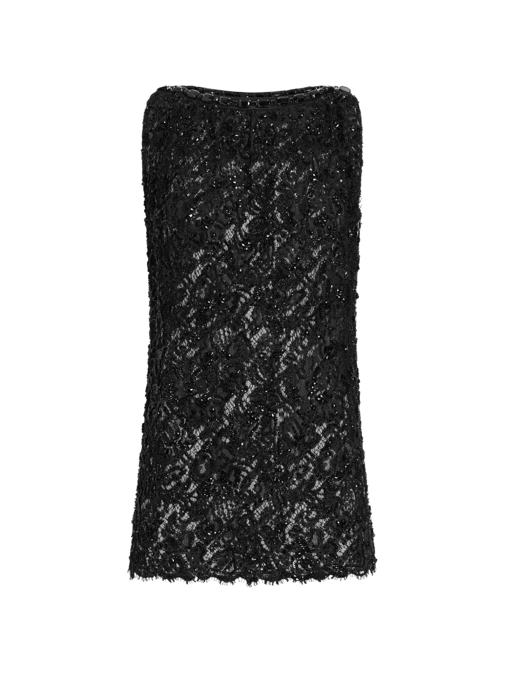 Dolce & Gabbana Abito in pizzo - Nero