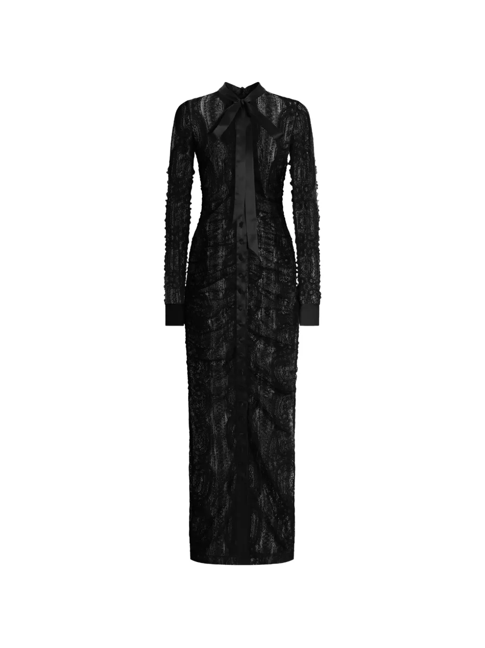 Dolce & Gabbana Kleid aus Chantilly-Spitze - Schwarz