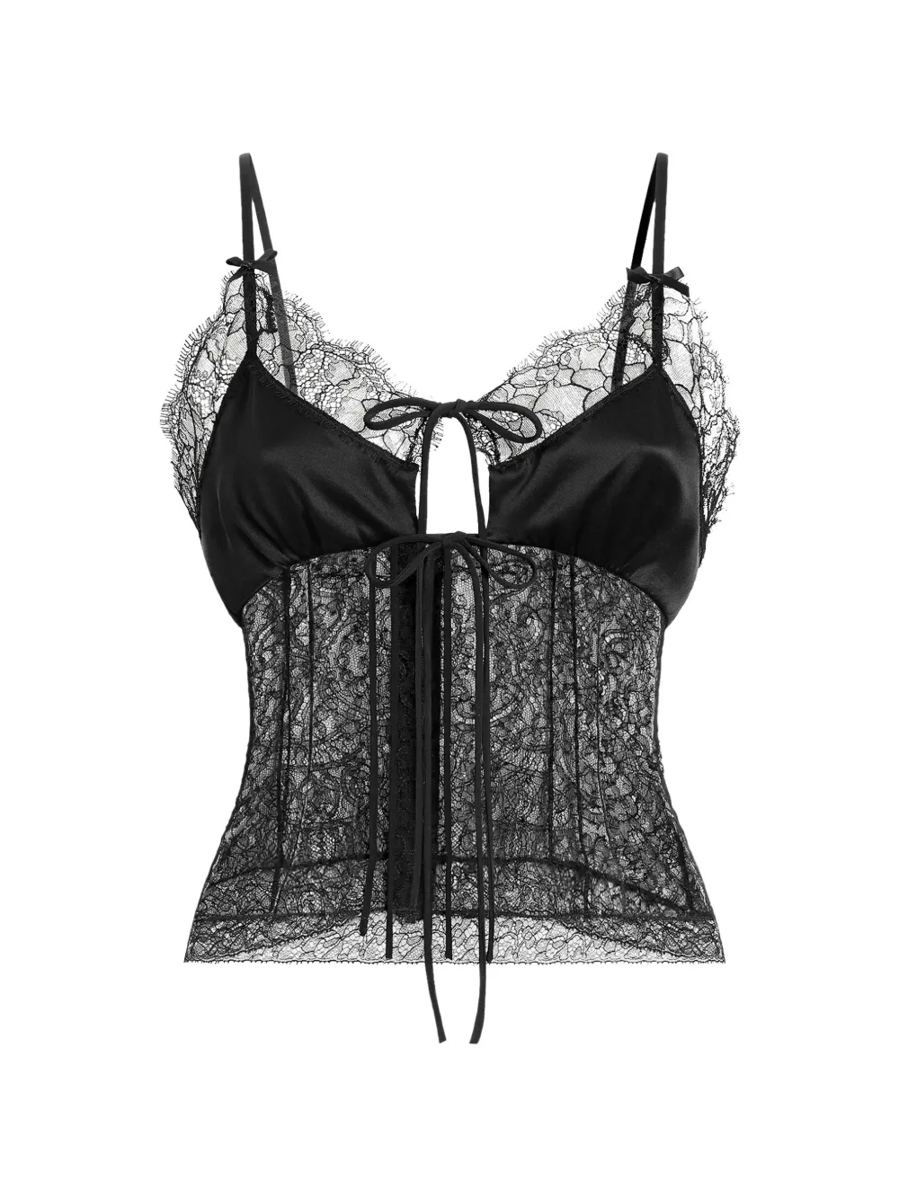 Dolce & Gabbana Top in pizzo - Nero