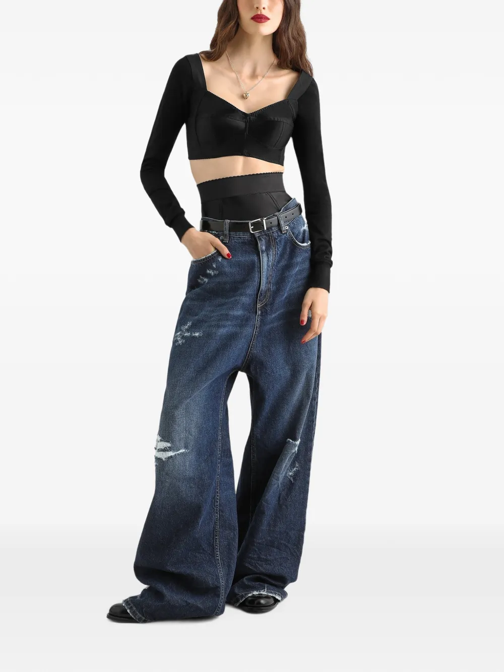 Dolce & Gabbana Denim broek Blauw