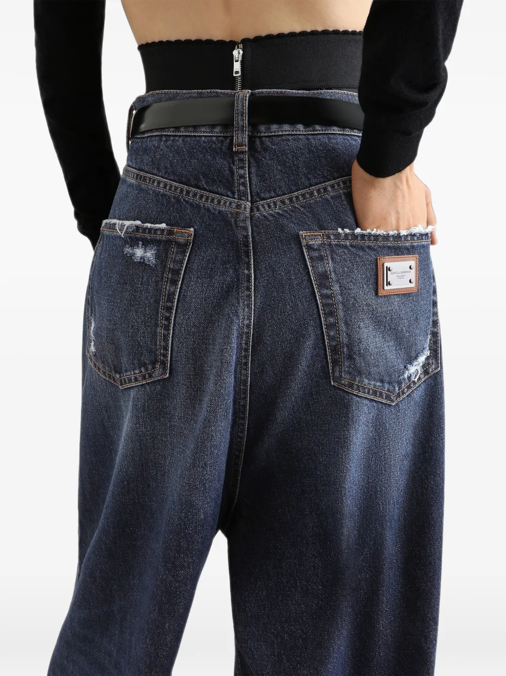 Dolce & Gabbana Denim broek Blauw