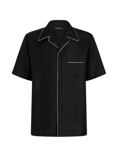 Dolce & Gabbana Hawaii silk twill shirt