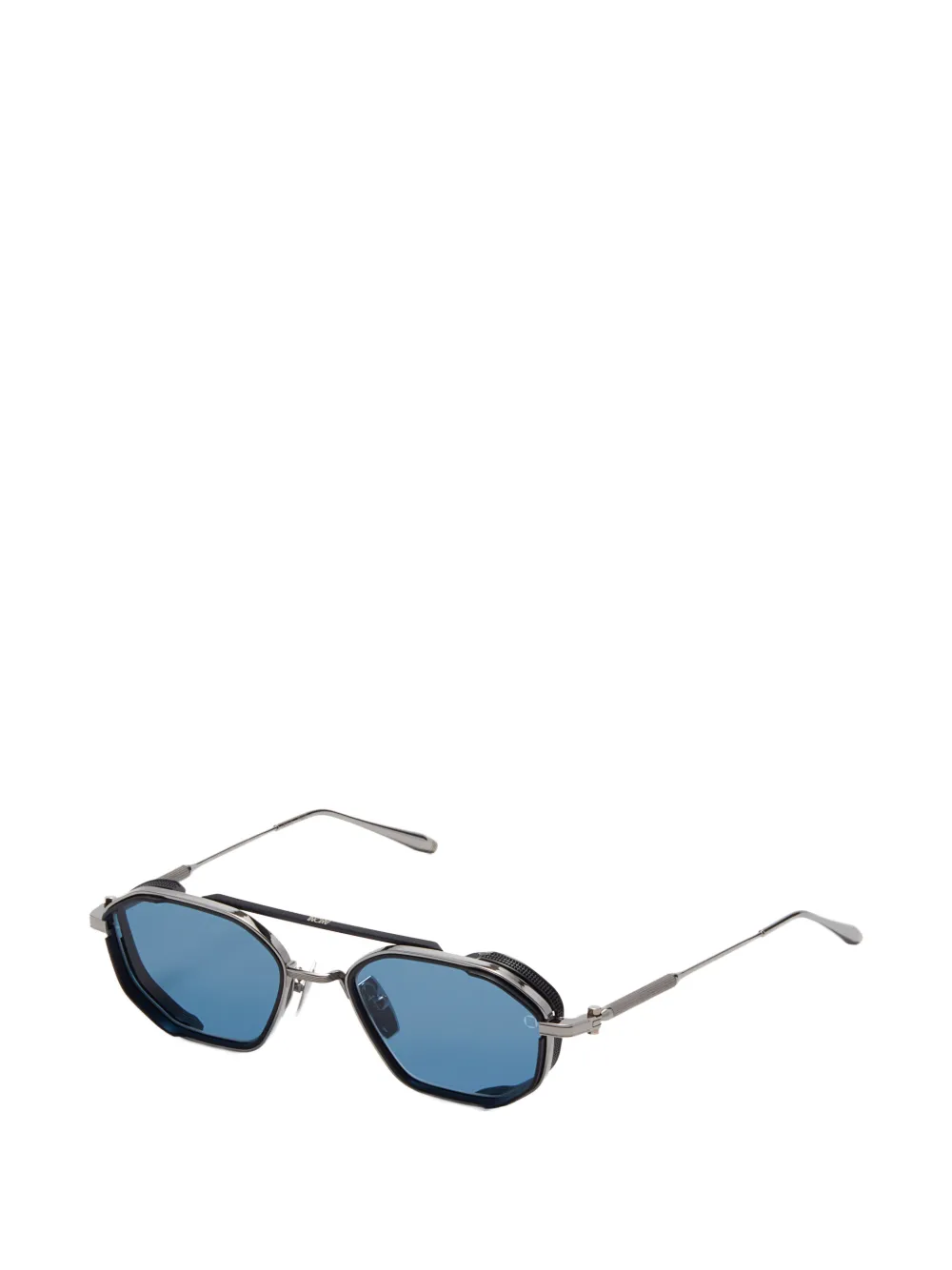 Akoni geometric-frame sunglasses | Black | Image 1