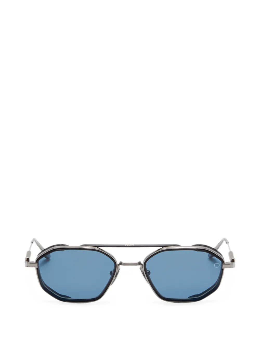 Akoni geometric-frame sunglasses | Black | Image 1