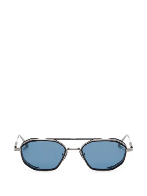 Akoni geometric-frame sunglasses