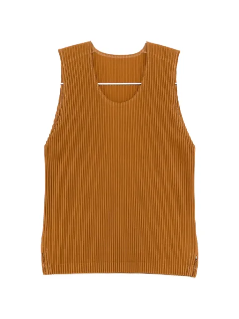 Homme Plissé Issey Miyake plissé-effect vest top