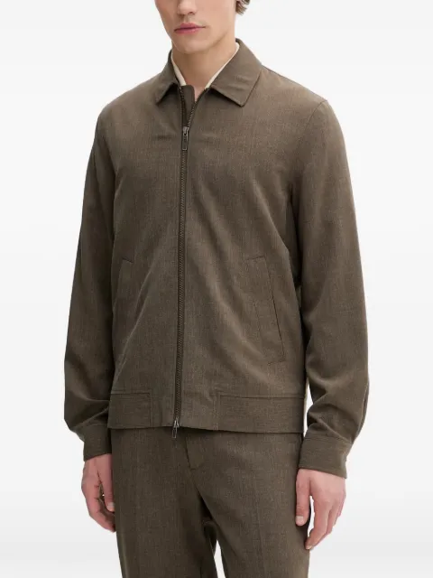 Les Deux zip-up shirt collar jacket
