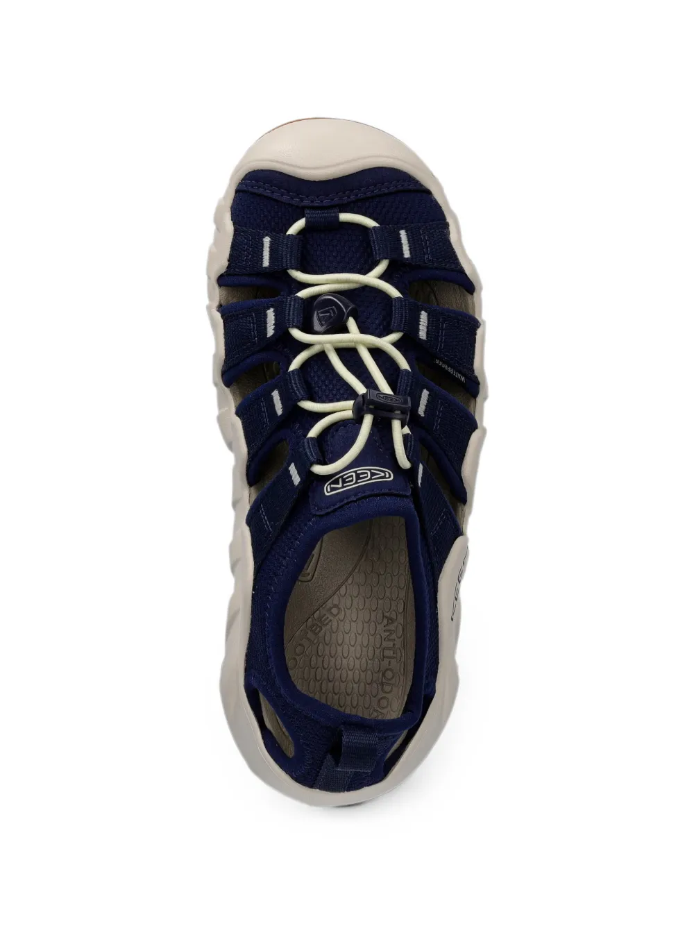 KEEN FOOTWEAR Hyperport H2 toggle-fastening panelled sandals Blauw