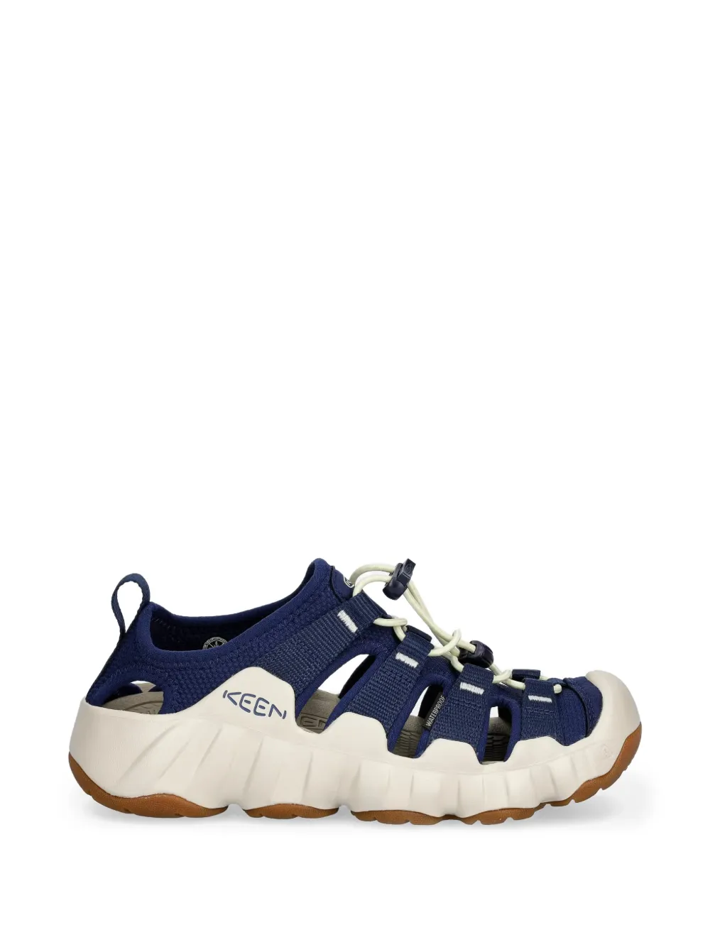KEEN FOOTWEAR Hyperport H2 toggle-fastening panelled sandals Blauw