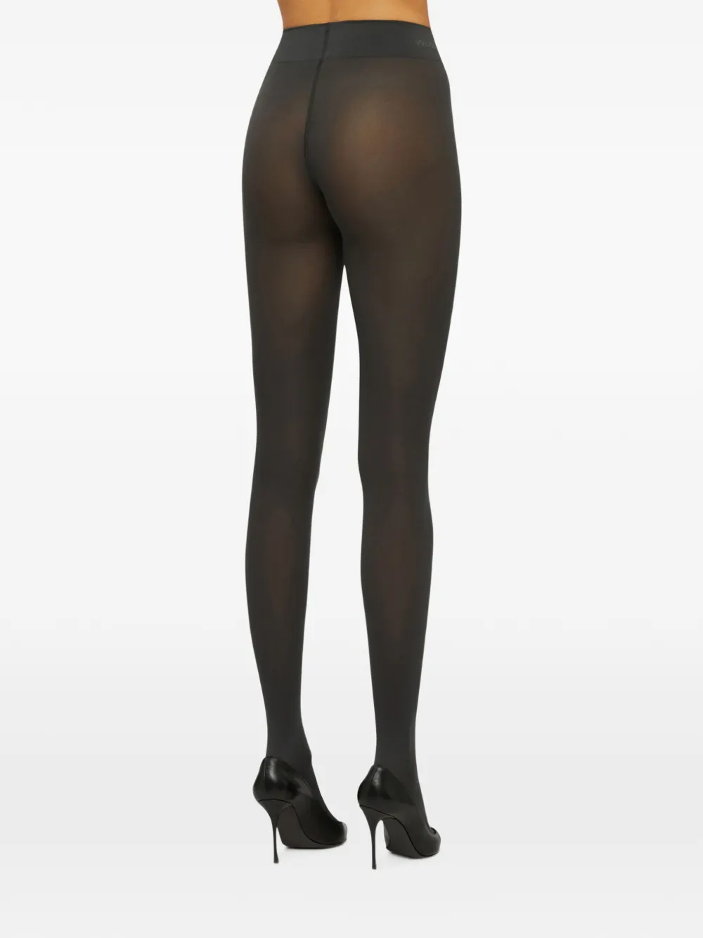 Wolford Velvet De Luxe 66 panty Grijs