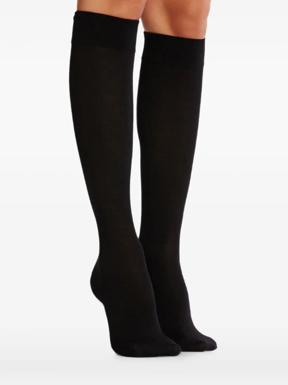 Wolford Lange sokken Zwart