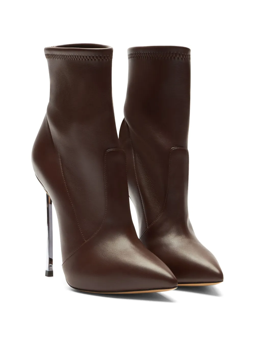 Casadei Blade pointed-toe ankle boots Bruin