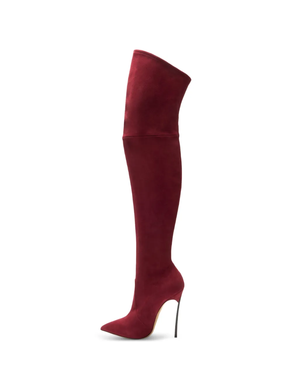 Casadei Blade overknee laarzen Rood