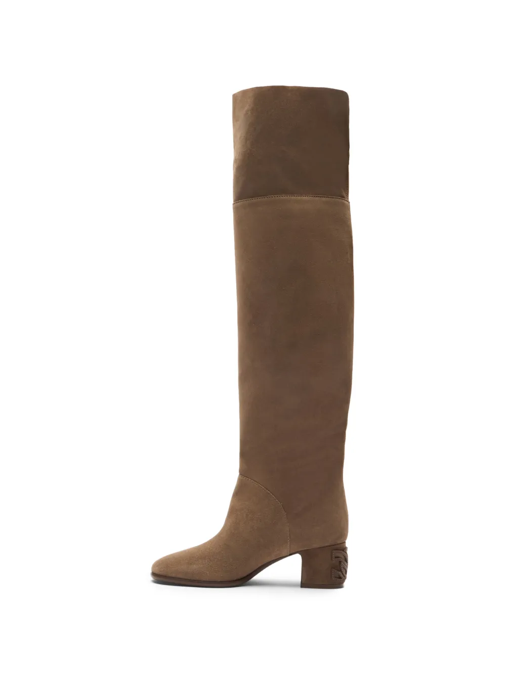 Casadei New Muny overknee laarzen Bruin