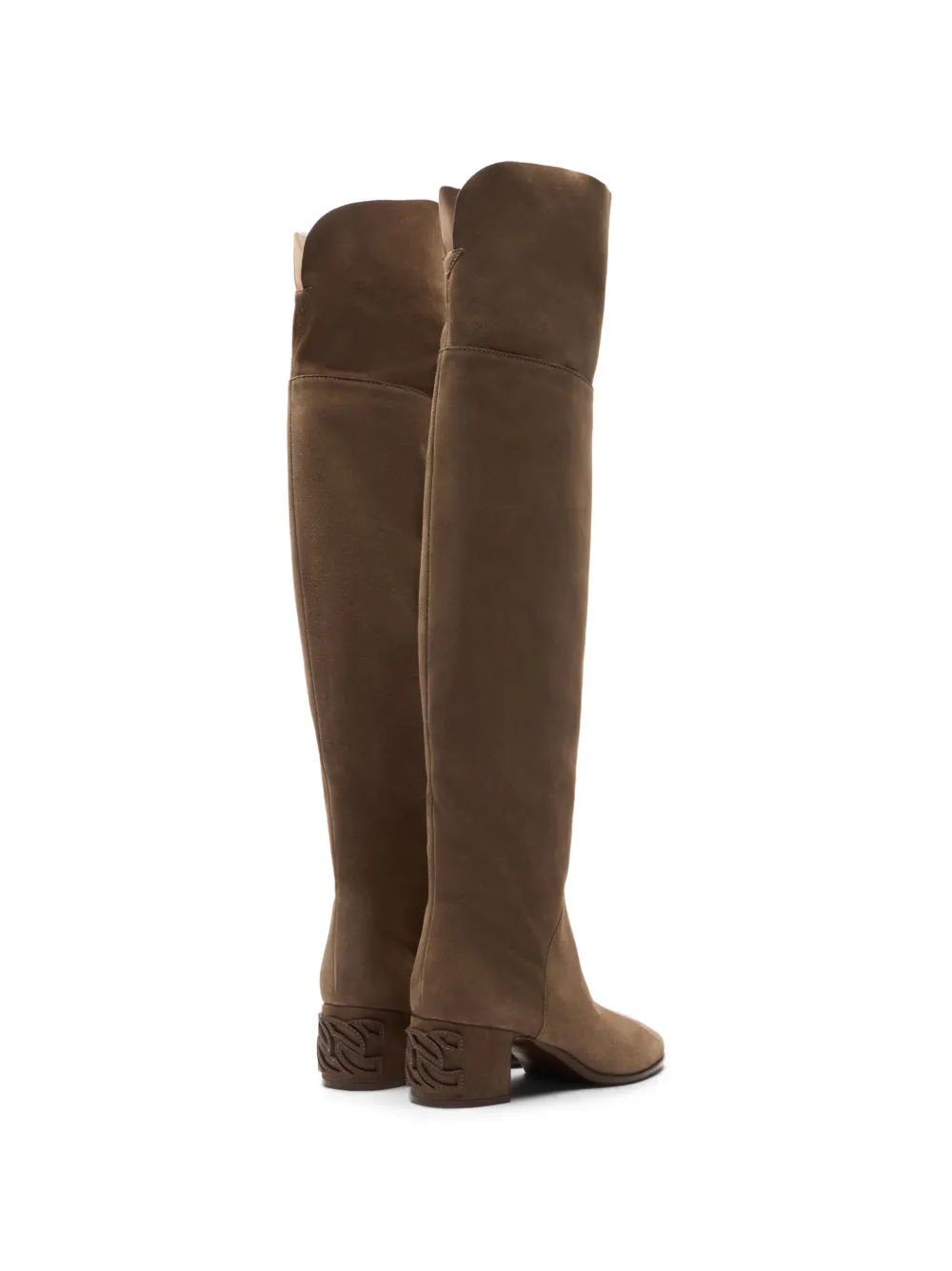 Casadei New Muny overknee laarzen Bruin