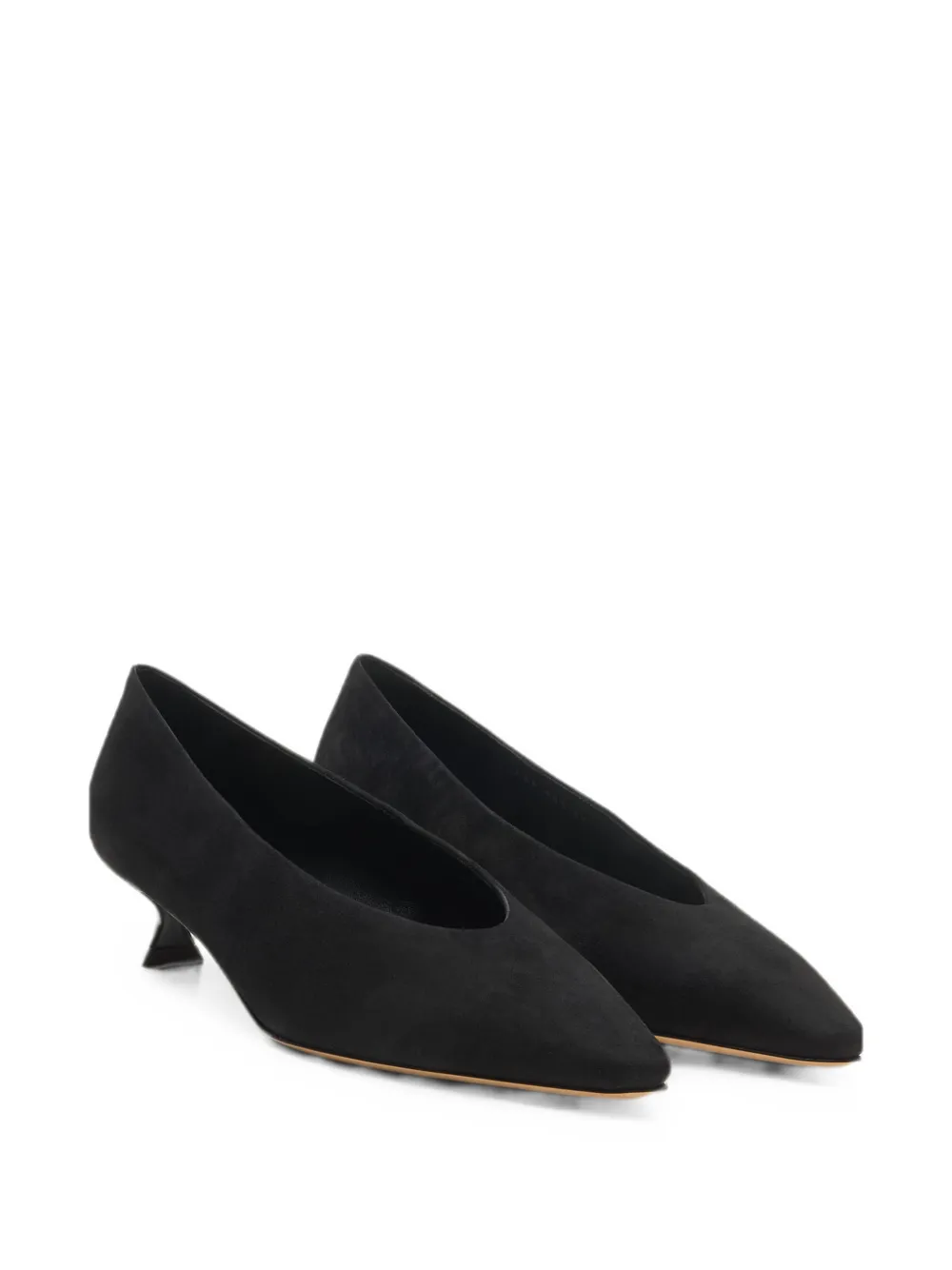 Casadei Giselle suede pumps Zwart