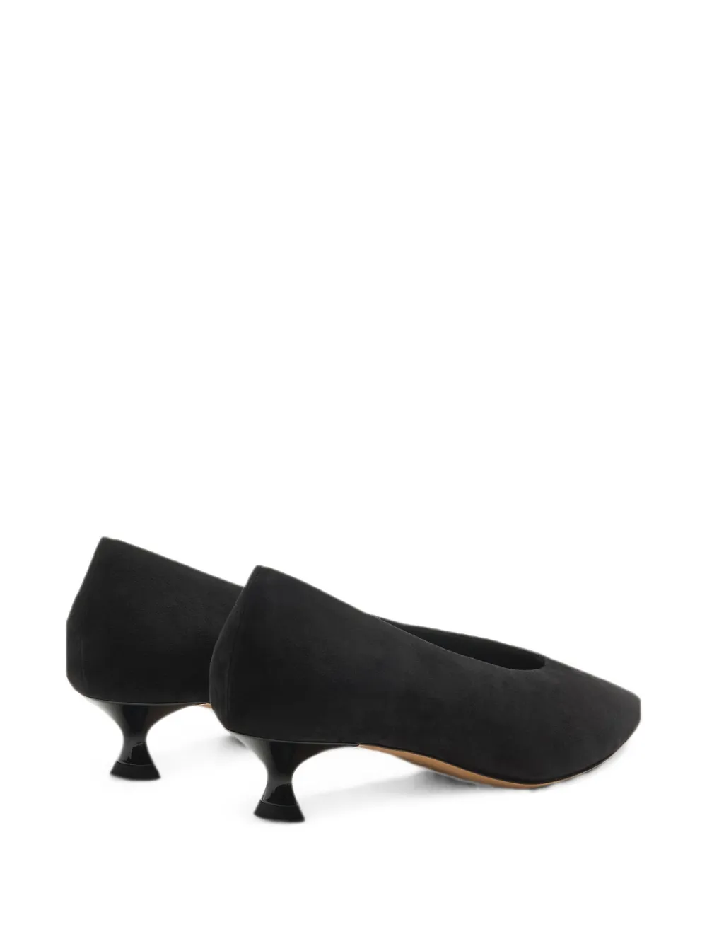 Casadei Giselle suede pumps Zwart